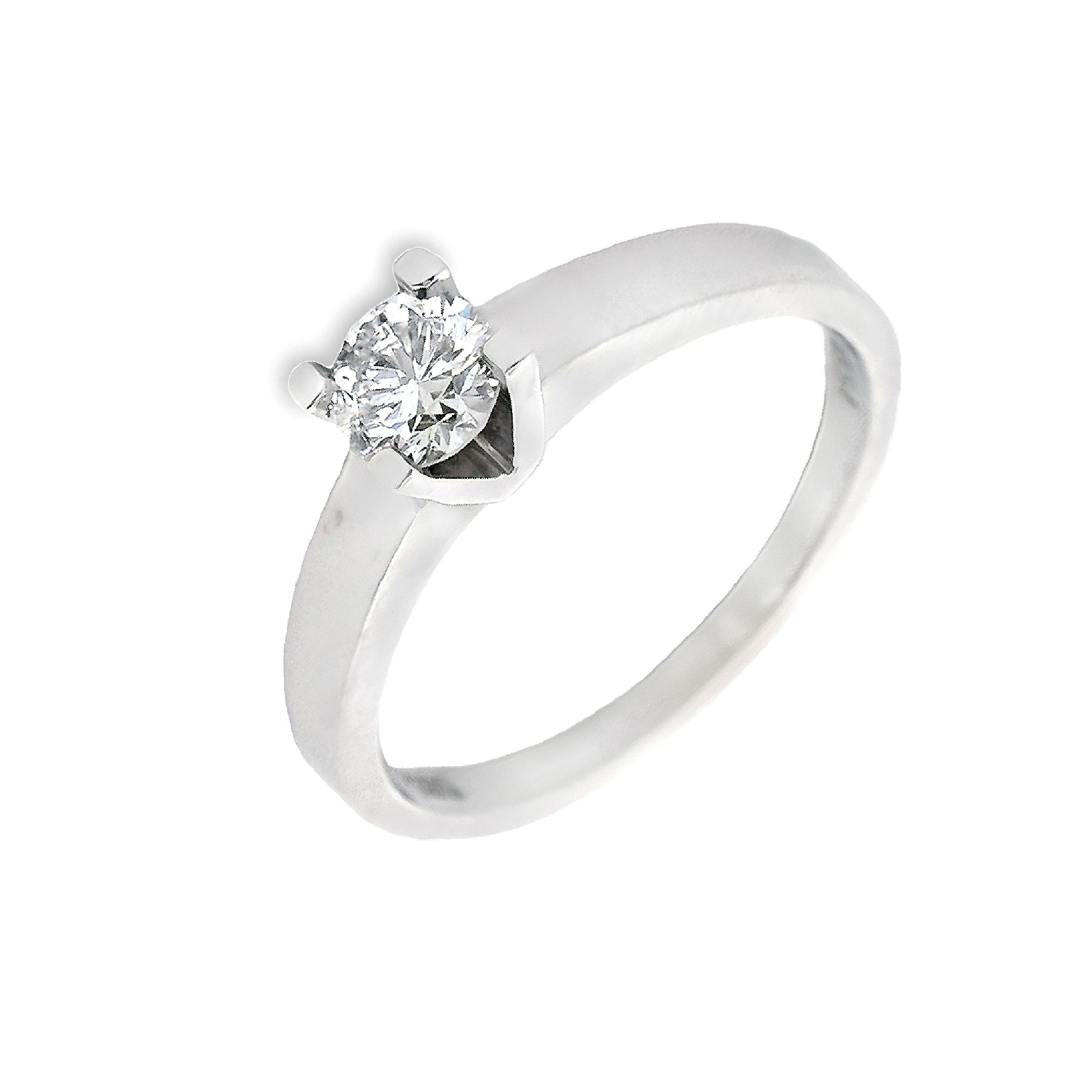 Deze exclusieve ring van Louis Bros is vervaardigd uit 14 karaat witgoud (3.34 gr.) en is gezet met 1briljant geslepen diamanten met een totaalgewicht van 0.40ct. De ring heeft een diameter van 4.7 mm, minimale breedte van 3 mm. en een hoogte van 5.25 mm. In een solitair sieraad wordt één enkele diamant gezet, die daardoor in het middelpunt van de belangstelling staat. De solitairs zijn klassiek en heel elegant. Ze passen bij elke outfit en zijn tijdloos.
De ring is verkrijgbaar in meerdere afmetingen.

Verkrijgbaar vanaf 0.25crt .
Leverbare goudkleuren: 14/18kts geelgoud, 14/18kts witgoud, 14/18kts roségoud en alle bicolor combinaties.
